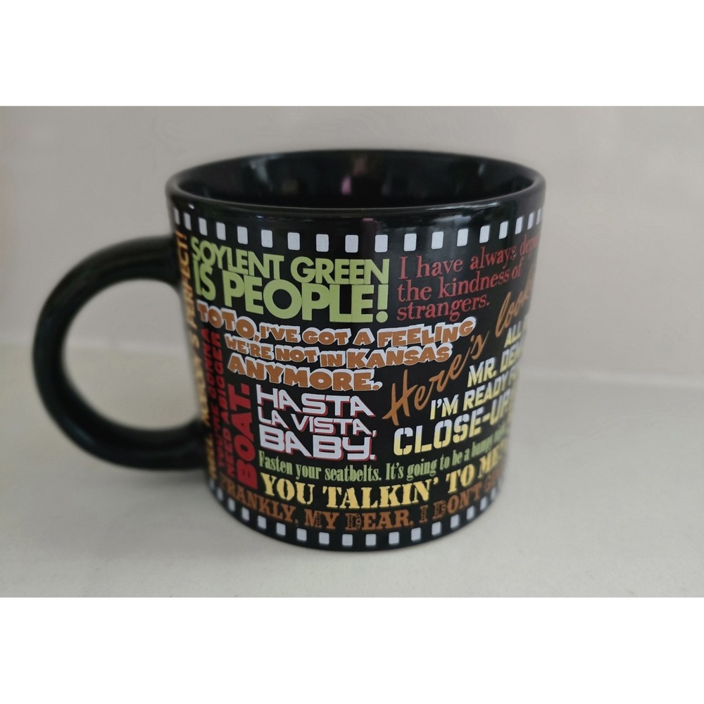 The Unemployed Philosophers Guild Classic Movie Quotes Ceramic Mug‎ 2014